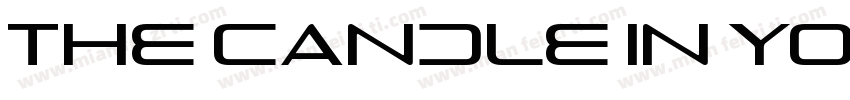 the candle in your dream字体转换